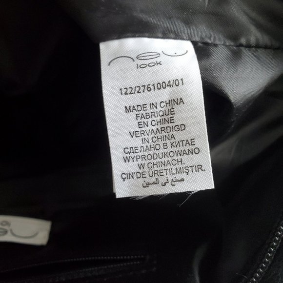 New Look Handheld Buckle Detail Satchel, Black, - Picture 5 of 9